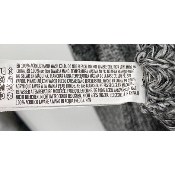 Anthropologie Endless Rose Women's Knit Sweater XS Black & White Acrylic Blend N - Picture 5 of 6